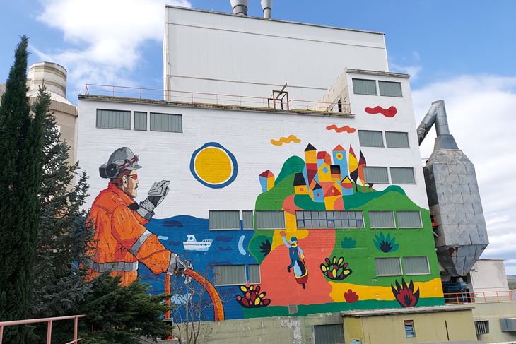 Svaki dio murala nosi neku simboliku (Foto Holcim)