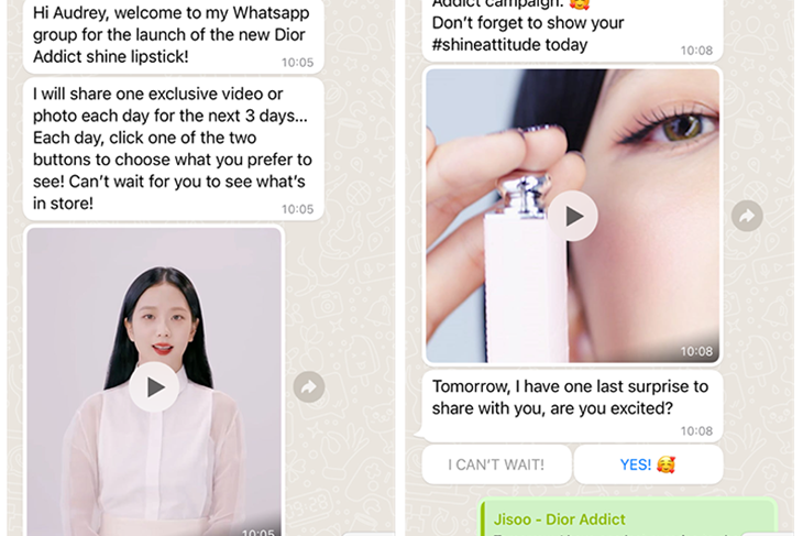 DIOR Beauty u suradnji s Infobipom pokrenuo prvu WhatsApp kampanju u kozmetičkoj industriji