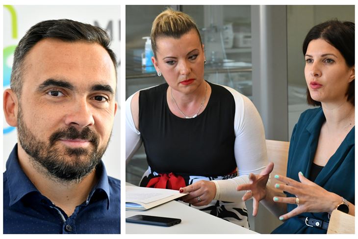 Ivana Žagar / Sanja Benazić - Kliba i Anja Dević (Snimio Milivoj Mijošek)