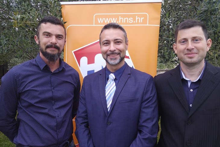 Severin Diviš, Kristian Sirotić i Aleksandar Adamović
