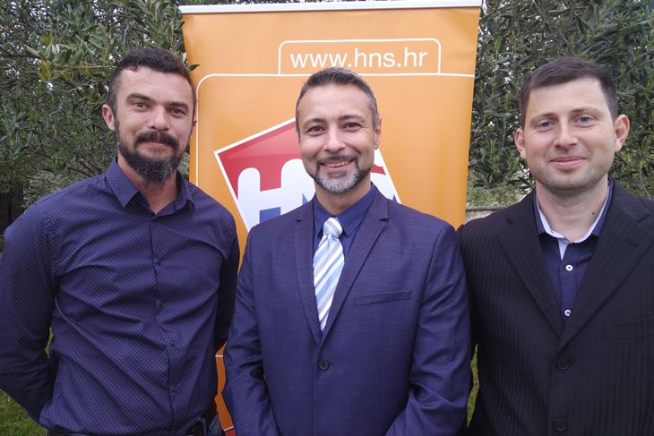 Severin Diviš, Kristian Sirotić i Aleksandar Adamović