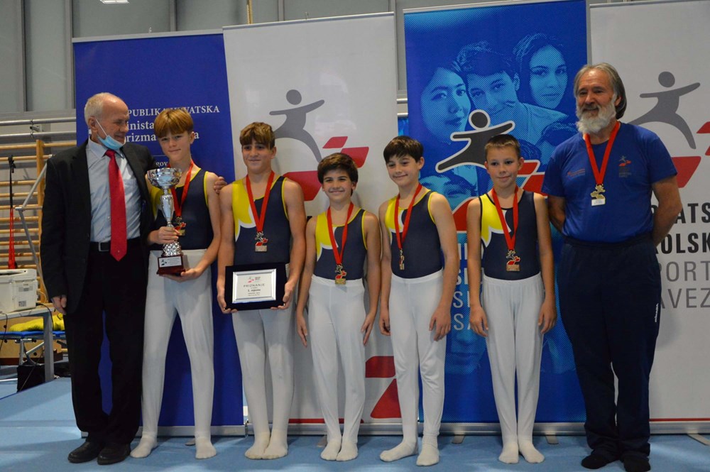Gimnastičari OŠ Marije i Lina Umag