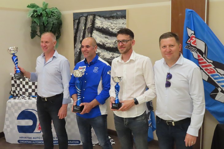 Hrvoje Belinić, Franco Giacomazzi i Marino Poropat