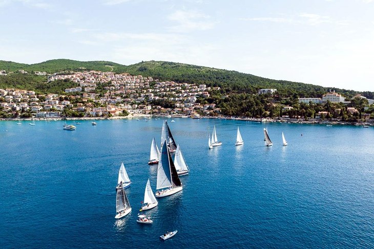 Regata u rabačkom akvatoriju