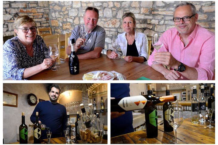 Vinski podrum obitelji Moscarda, gdje se već desetljećima uspješno proizvode i prezentiraju poznata Vina Babos (Snimio Dejan ŠTIFANIĆ)