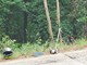 Prometna nesreća na cesti Ponte Porton - Vižinada (snimila Sanja Bosnić)