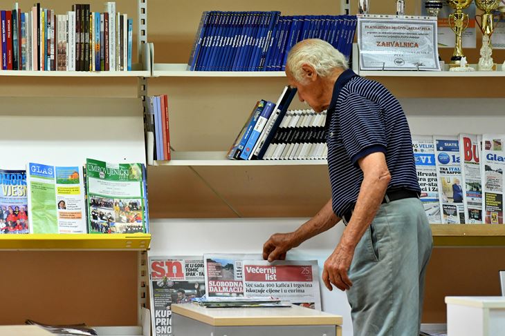 Nema umirovljenika koji je svoju mirovinu stekao radom, a da nije siromah, smatra Zdenko Pliško (Snimio Milivoj Mijošek)
