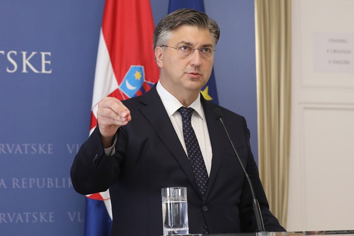 Andrej Plenković (Snimio Admir Buljubašić / Hina)