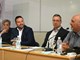 Zlatko Kramarić, Filip Zoričić i Milan Radošević sinoć na pulskoj promociji (Snimio Danilo Memedović)