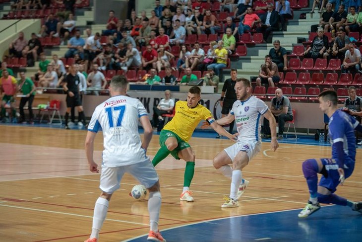 PREDVODIO PULSKE STRIJELCE - David Mataja (Foto: Futsal Pula)