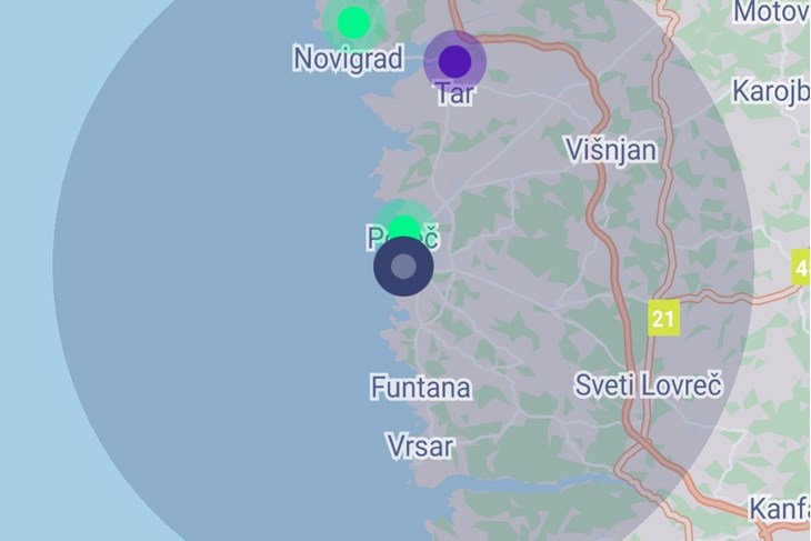 Aplikacija Moove (Foto Grad Poreč)