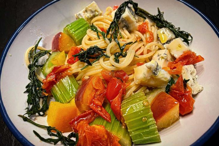 ŠKOLA KUHANJA BY THE OUTLAW CHEF: Spaghetti del cortile