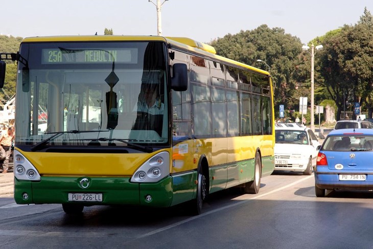 Autobus u Medulinu