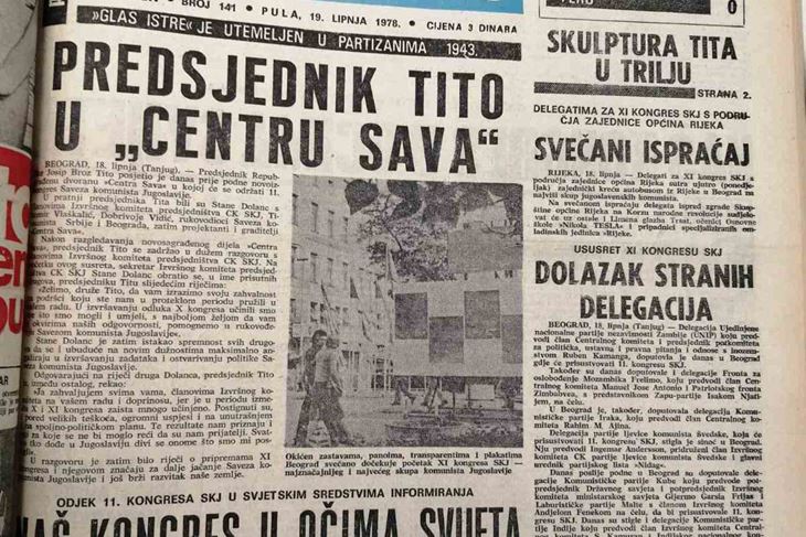Glas Istre, 19. lipnja 1978.