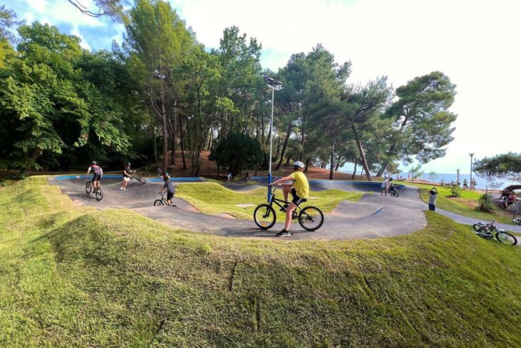 Adrenalinski bike park (Foto Grad Poreč)