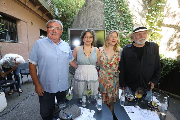 Duško Ljuština, Lenka Udovički, Branka Katić i Rade Šerbedžija (Ranko Šuvar / CROPIX)