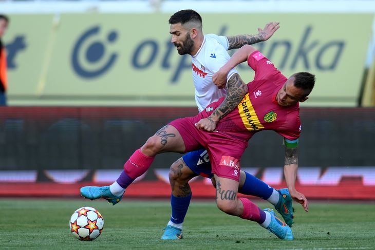 ZA DVA TJEDNA STIŽE HAJDUK - Slavko Blagojević i Marko Livaja (foto:HINA/ Mario STRMOTIĆ)