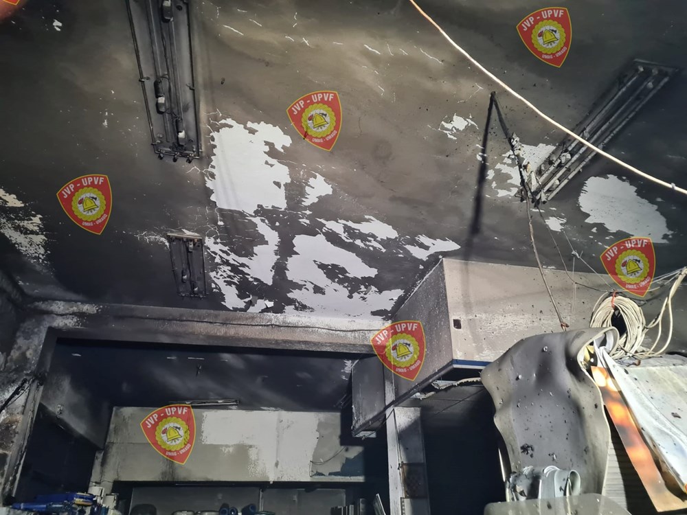 Požar u Novigradu (foto: JVP Umag)