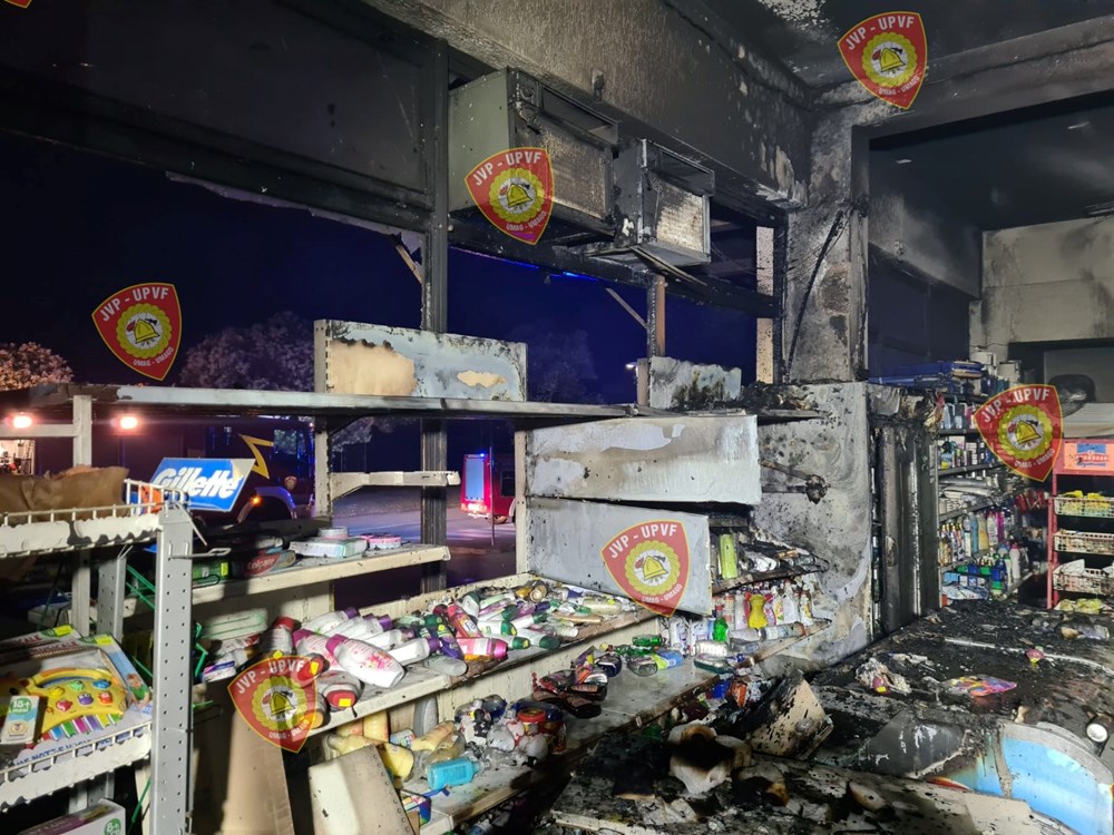 Požar u Novigradu (foto: JVP Umag)