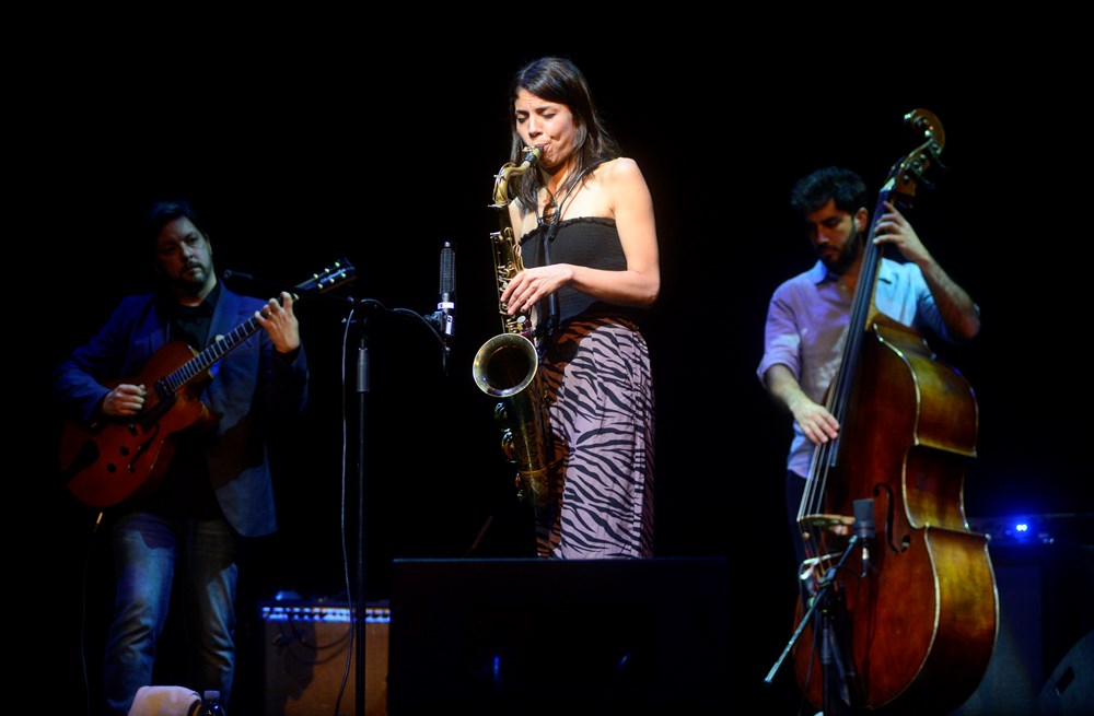 Pula 9.7.2022. INKX  - Backstage live Pula - Melissa Aldana Quartet Snimio: Dejan STIFANIC      
