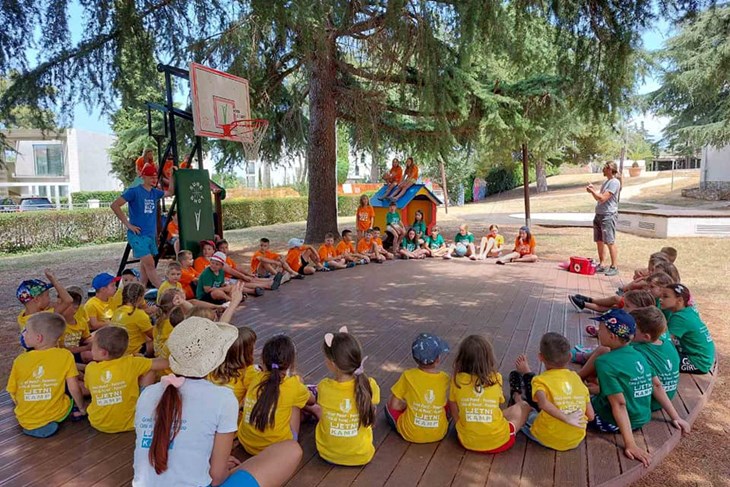 Iz ovogodišnjeg ljetnog kampa DND-a (foto: Grad Poreč)