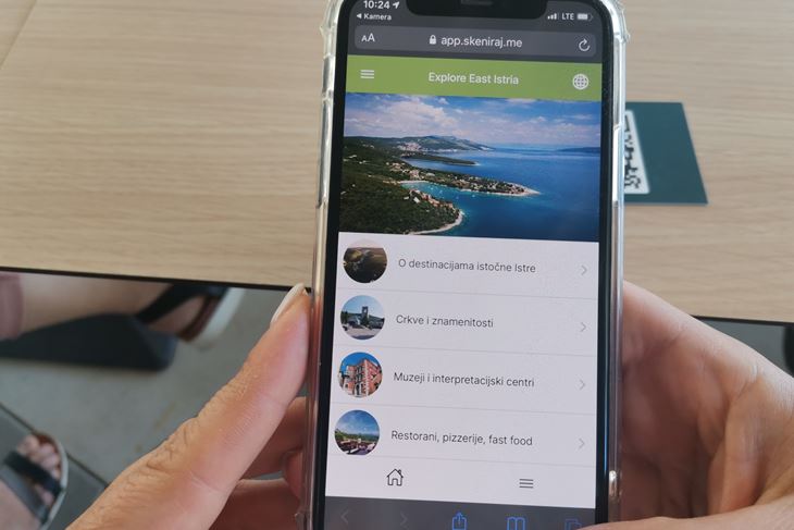 Aplikacija na mobitelu