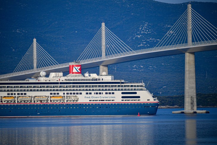  Pelješki most (foto: Tonči Plazibat / CROPIX)