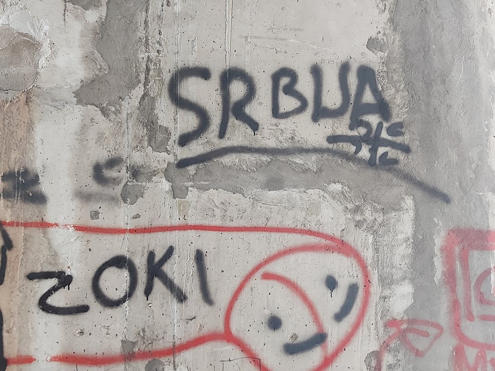 Grafiti u Umagu (snimila Sanja BOSNIĆ)