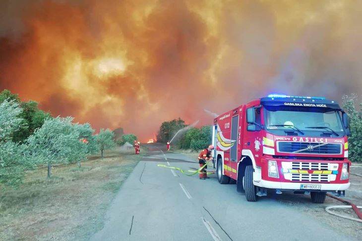 Foto Matjaž Marušić, Gasilna Enota Nova Gorica)