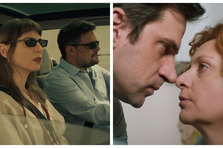 Iz filma "Punim plućima" / Goran Bogdan i Nina Violić u filmu "Baci se na pod"
