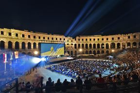 Tradicionalno, festivalske su nagrade dodijeljene u Areni (Snimio Duško Marušić Čiči)