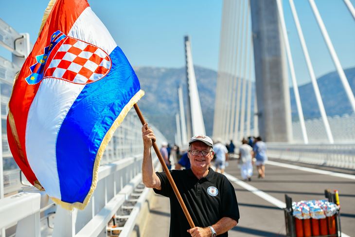 Uoči otvorenja Pelješkog mosta (CROPIX)
