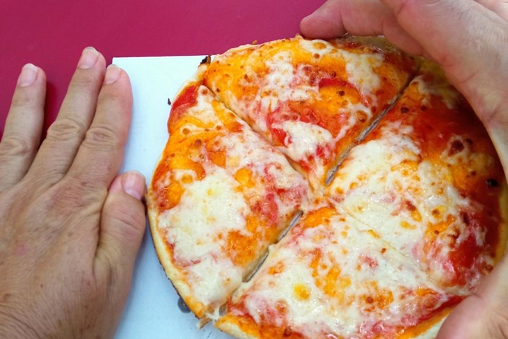 "Large" pizza?