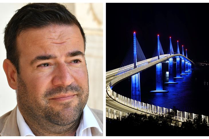 Filip Zoričić / Pelješki most (foto: Cropix)