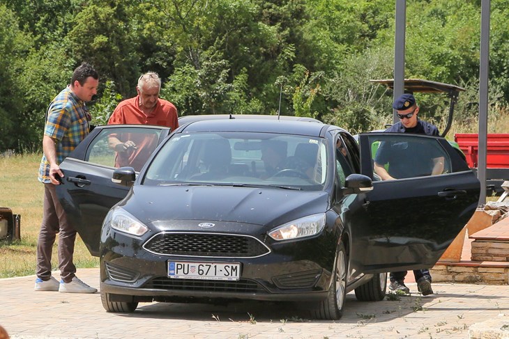 Uhićenje Damira Janka (Snimio Goran Šebelić / Cropix)