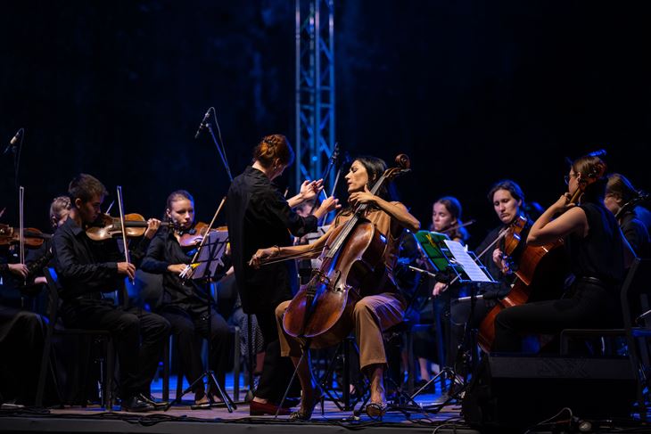 Music for the World Orchestra i Ana Rucner (Foto NuNu Media)