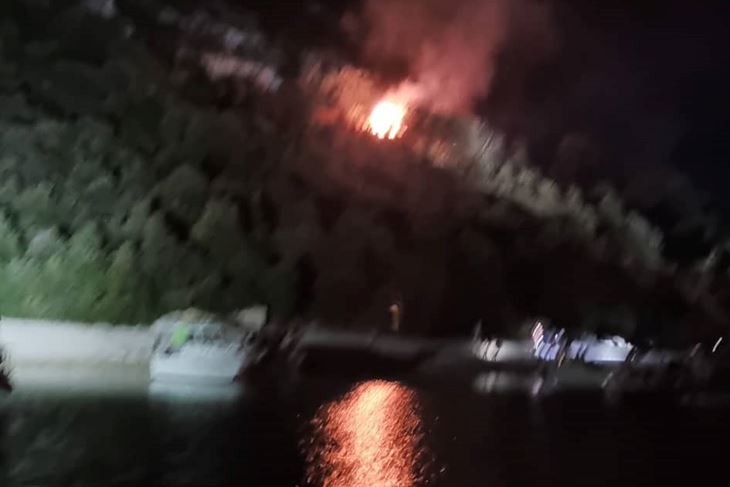 Požar na području Raklja (foto: Ester Richter Kontošić)