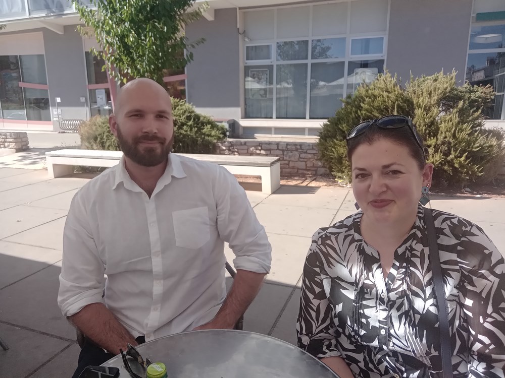 Igor Zenzerović i Sandra Vanjak (Snimila Jelena Milović)
