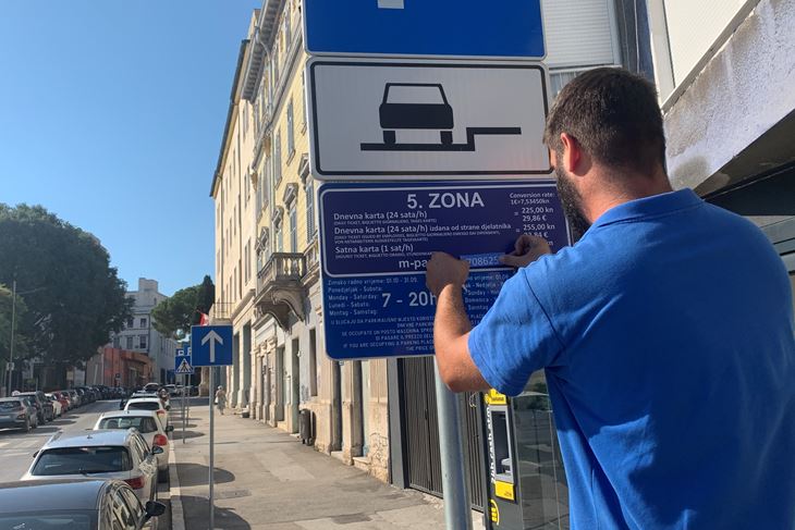 U Carrarinoj ulici je sat parkinga poskupio sa 4 na 15 kuna (Snimio P. GREGOROVIĆ)