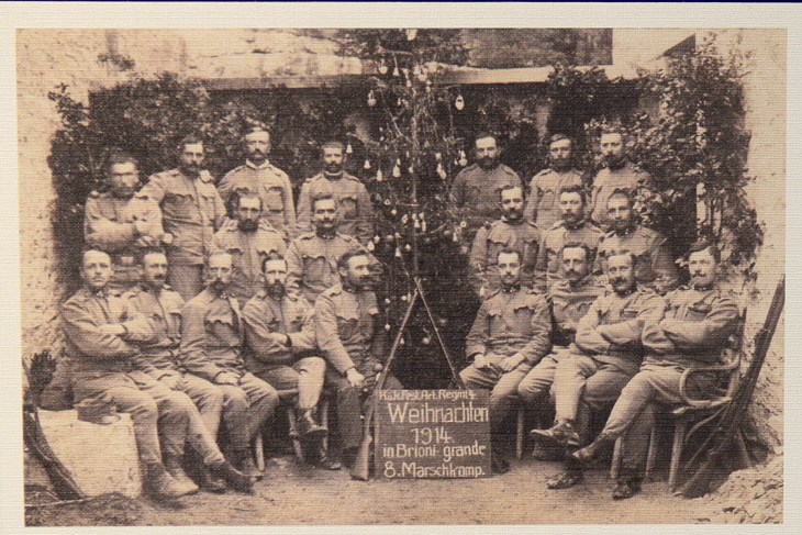 Proslava Božića 1914. godine na Brijunima - 8. satnija 4. pukovnije utvrdnog topništva 