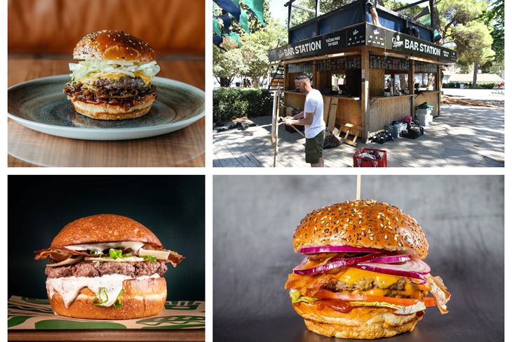 Pripreme za festival i tri od mnogih burgera koji će se nuditi 