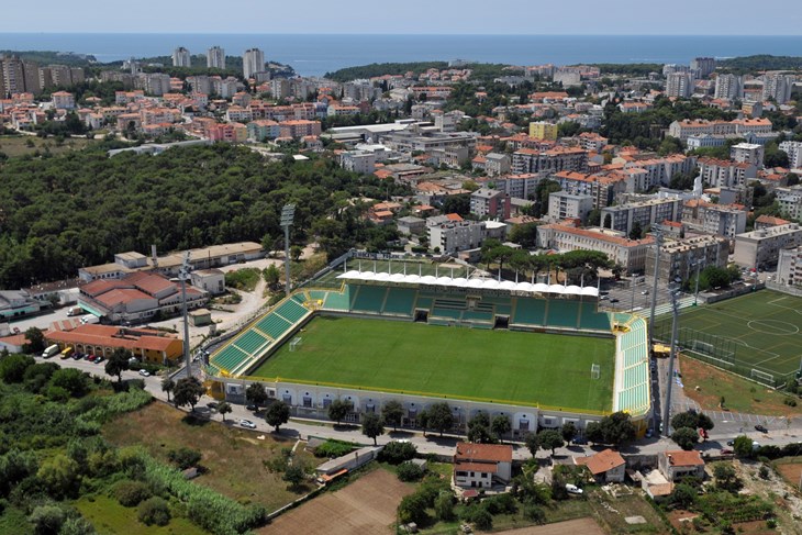 Stadio Aldo Drosina u Puli (Snimio Neven Lazarević / Arhiva)