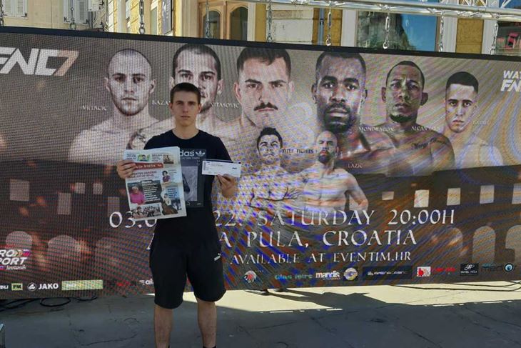 Dobitnik ulaznice za borilački spektakl FNC 7 (Foto: FNC7)