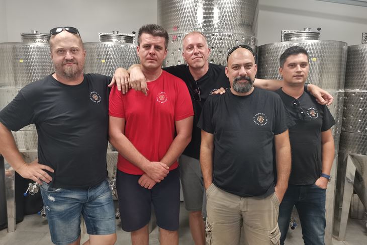 Danijel Batelić, Goran Licul, Sandi Karlović, Slobodan Pifar i Kristian Meden