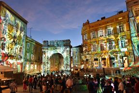 VISUJALIA02_pula_150922.JPG PULA- Visualia je ove godine okupila umjetnike iz Hrvatske, spanjolske, Nizozemske, Njemacke, Madjarskei Italije.15.09.2022. SNIMIO DUSKO MARUSIC CICI