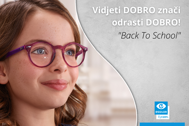 Back to school - Vidjeti dobro znači odraditi dobro! 