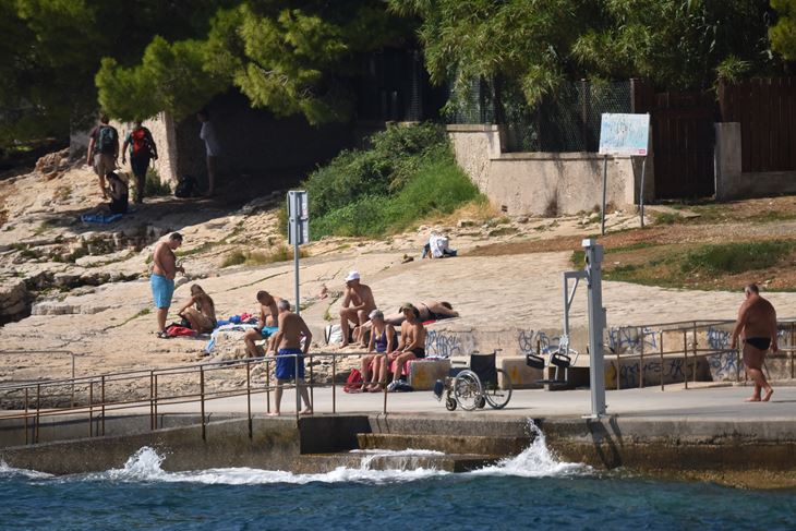 Plaža na Valkanama (Snimio Duško Marušić Čiči)