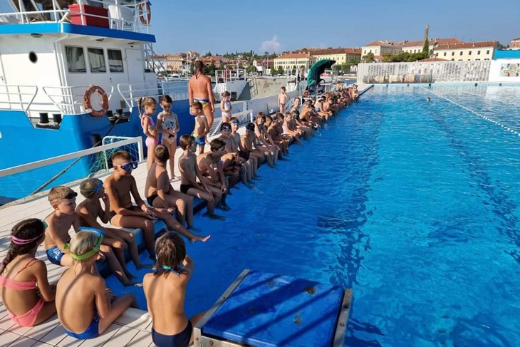 Gradski bazen Delfin u Rovinju - Vaterpolo klub Rovinj (Foto: VK Rovinj)