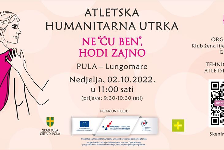 Ove godine trkači i šetači trčat će u majicama s porukom „Ni priša, ma ni ča čekati“