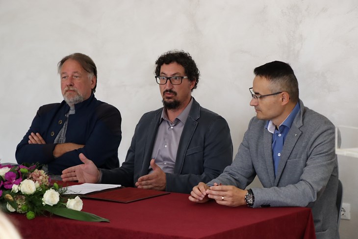 Robert Raponja, Edi Pastrovicchio i prof. dr. sc. Jurislav Babić